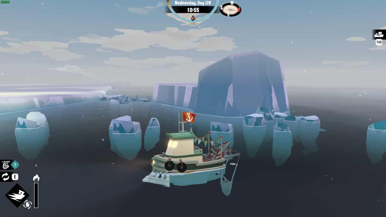 Dredge The Pale Reach Iceshaper location
