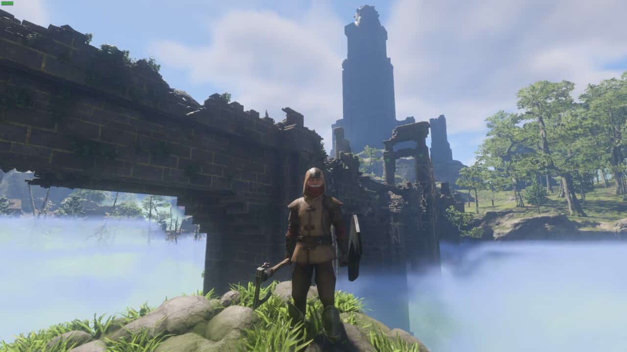Enshrouded Bridge Construction Report - treasure chest location