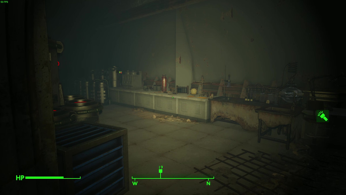 How to use the torch in Fallout London
