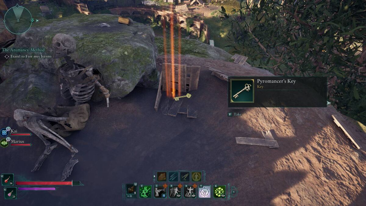 Where to find the Pyromancer’s Key in Avowed
