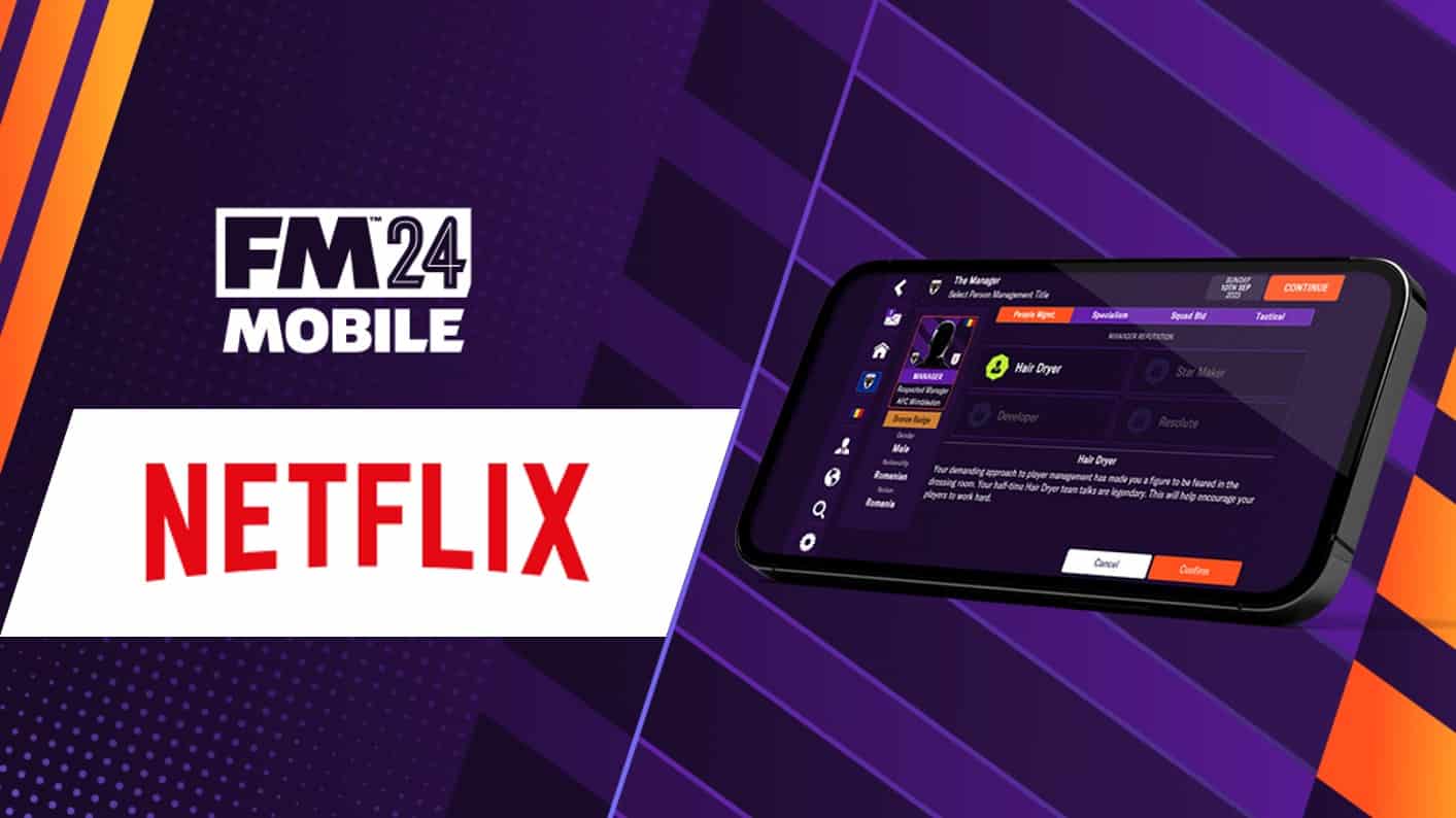 Football Manager 2024 Mobile - How to download FM24 on Netflix