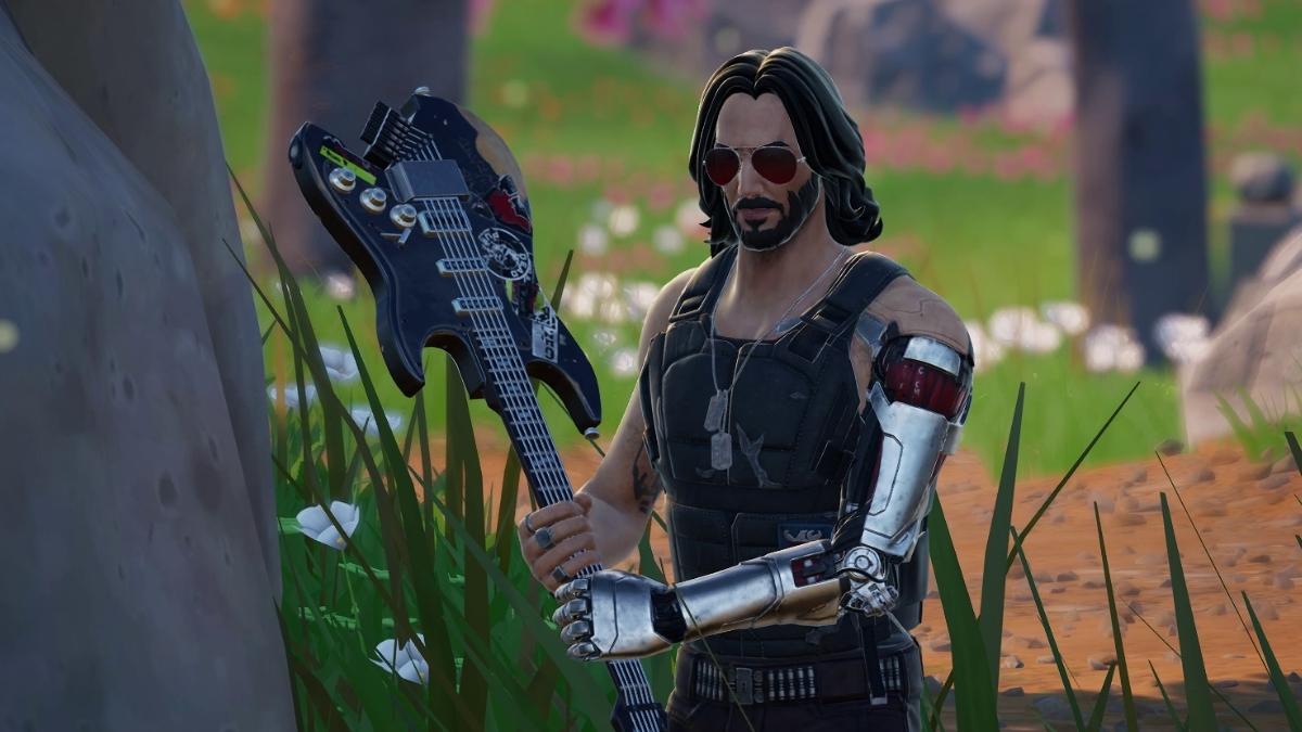 How to use Fortnite Instruments as pickaxe