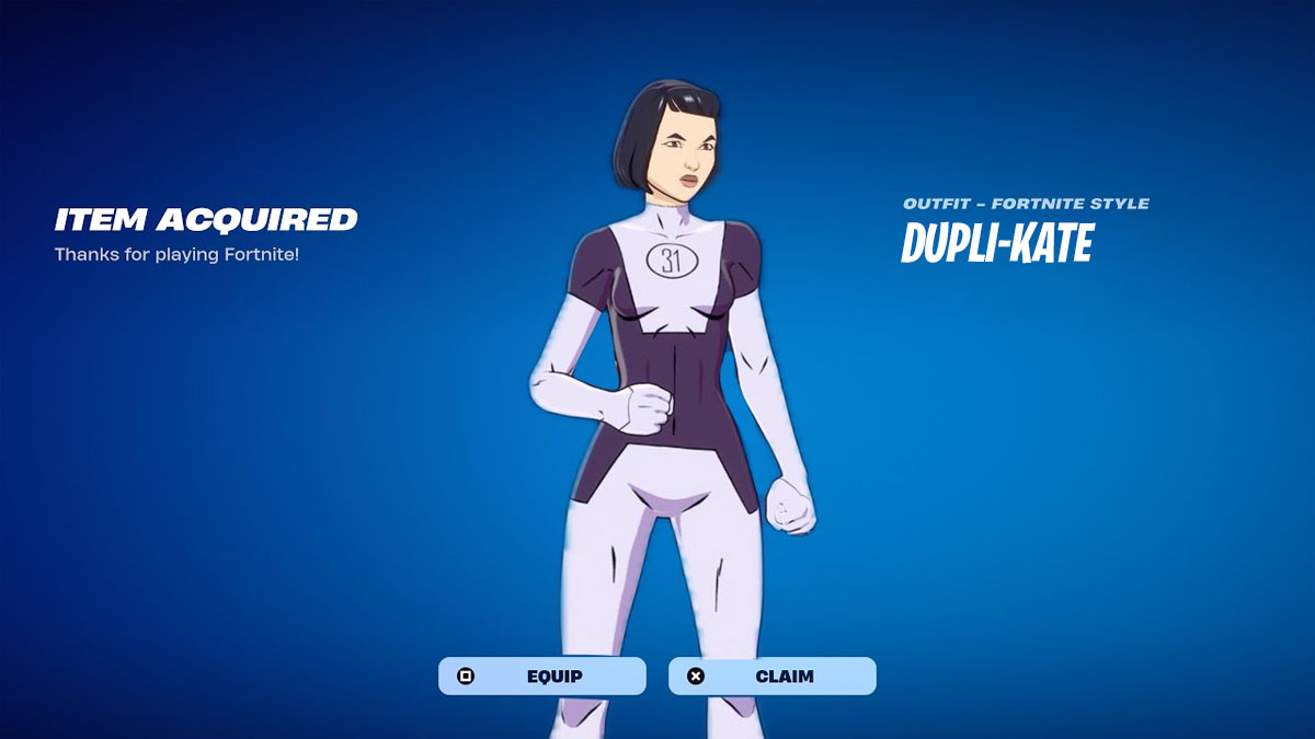 Fortnite: How to unlock Dupli-Kate skin for FREE