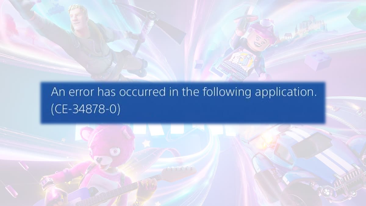 How to fix Fortnite error CE-34878-0 in Chapter 5