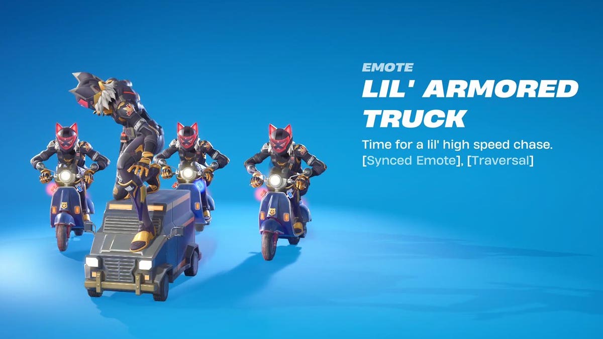 Fortnite: How to unlock Lil' Armored Truck emote for free