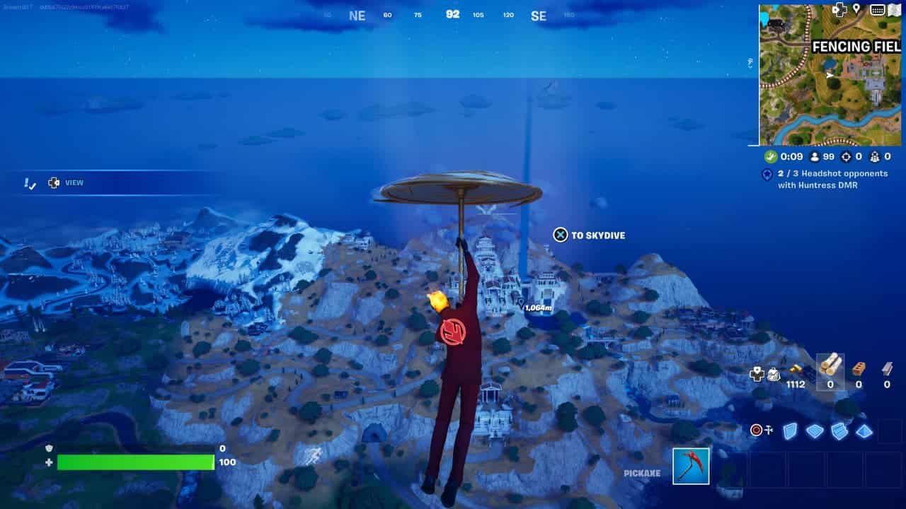 New Fortnite umbrella in Chapter 5 Season 2 - How to get and what it looks like