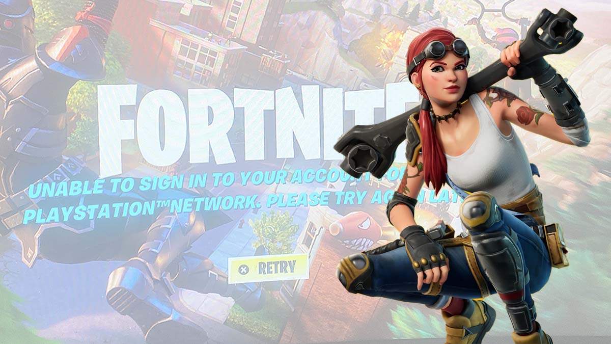 How to get into Fortnite on PlayStation during PSN server issues