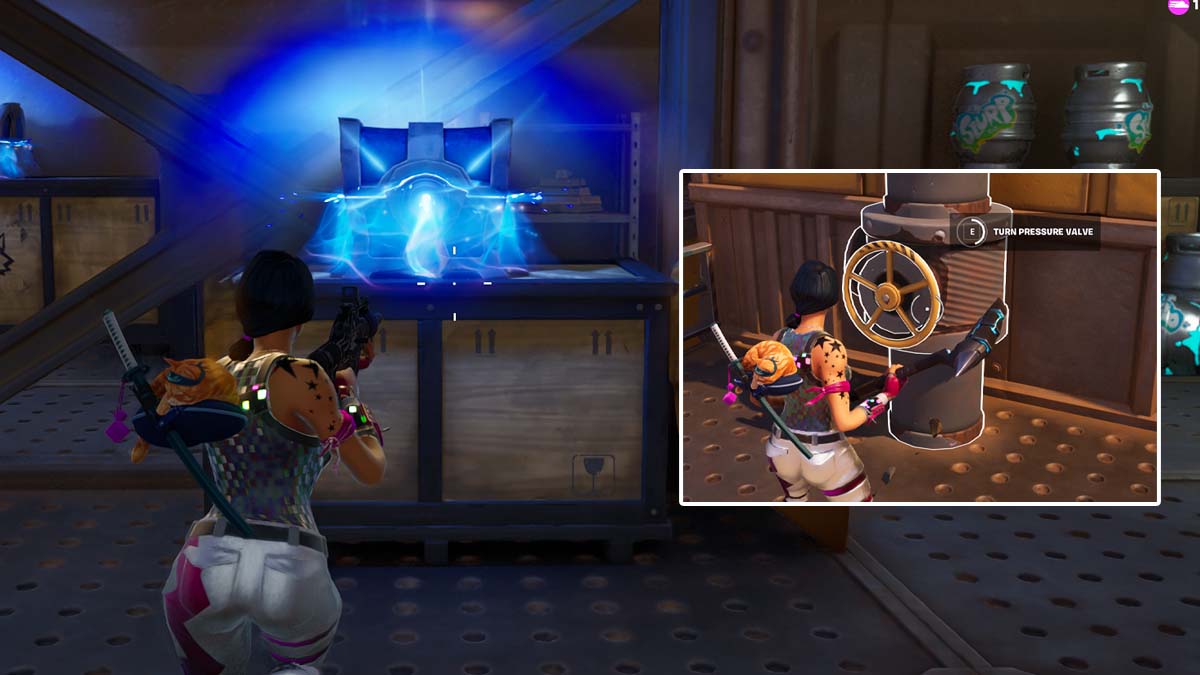How to open secret Fortnite vault at Shiny Shafts