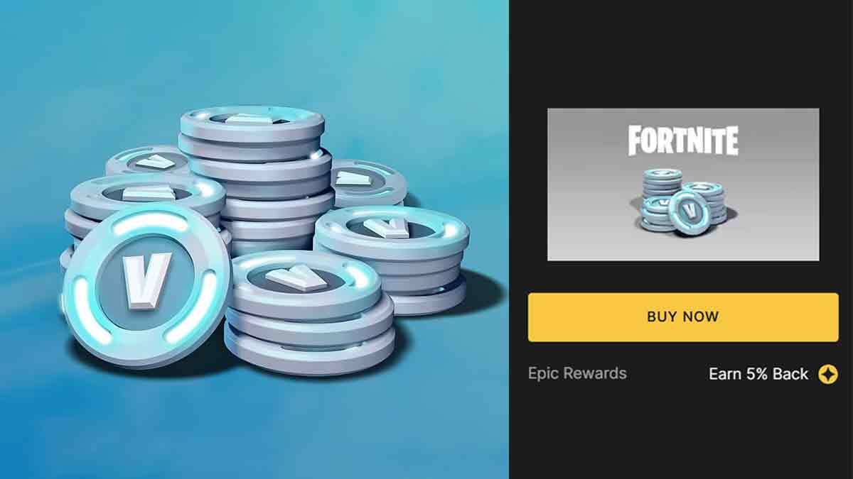 How to get cashback for your Fortnite purchases