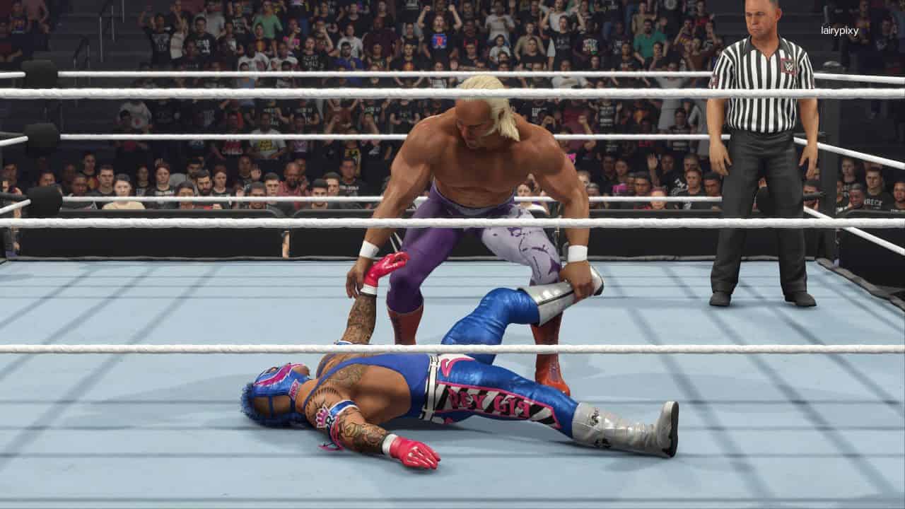 WWE 2K24 - how to drag and control opponents