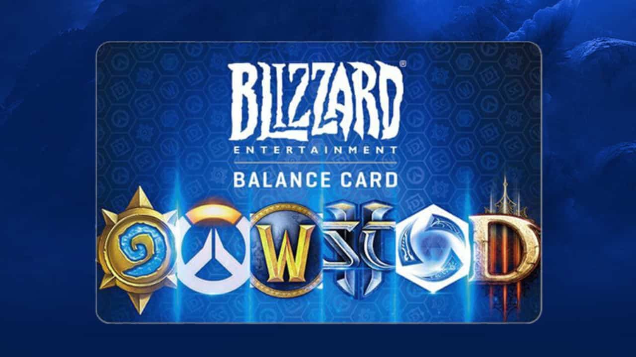 How to redeem Blizzard gift cards explained