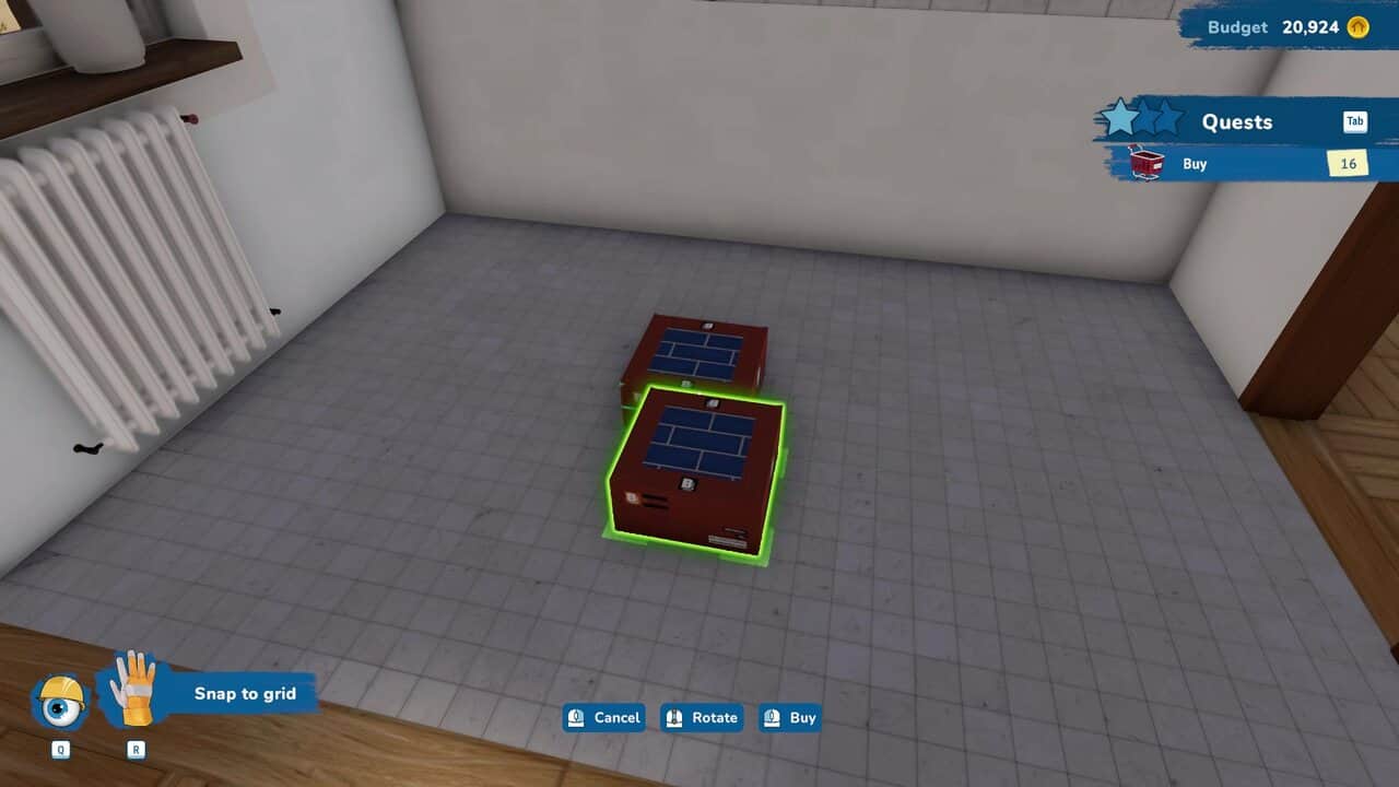 How to tile walls and floors in House Flipper 2