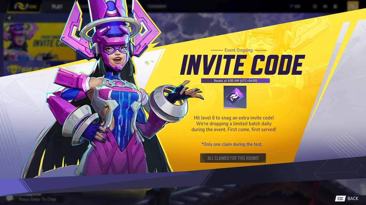 How to get invite codes for Marvel Rivals beta access