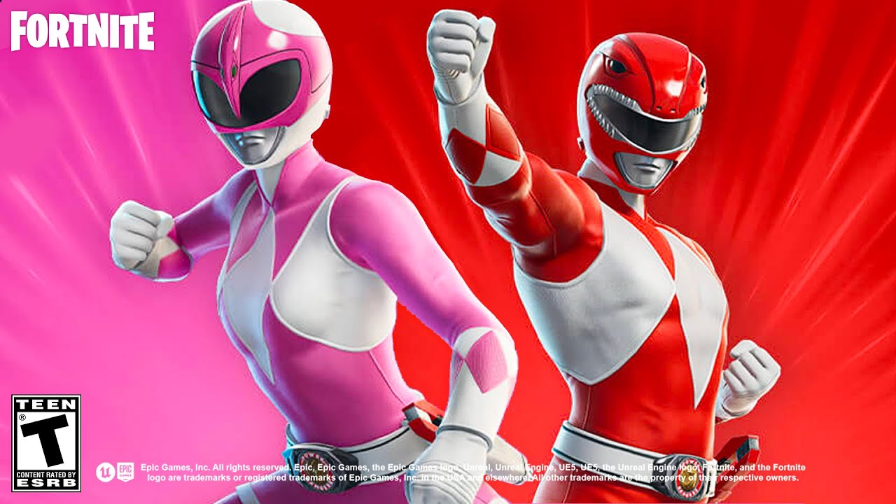 How to unlock Power Rangers skins in Fortnite for free