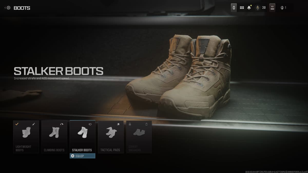 Stalker Boots in MW3 - here's how to use and unlock the gear in Modern Warfare 3