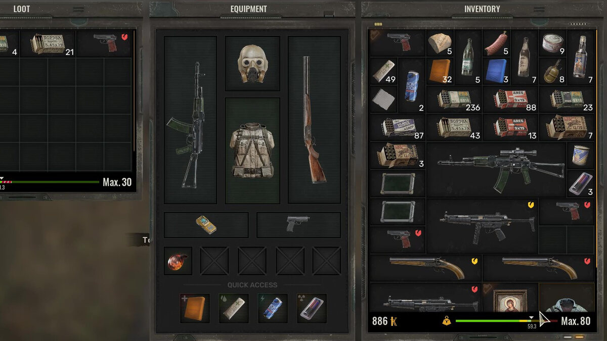 How to increase carry weight in Stalker 2