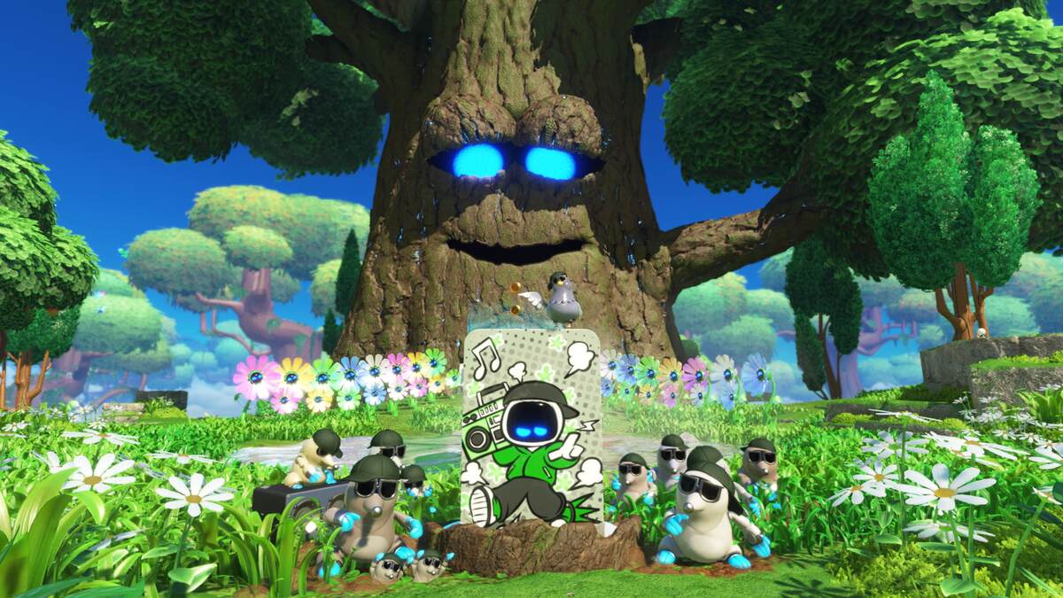 All Astro Bot Trunk of Funk bots and puzzle pieces