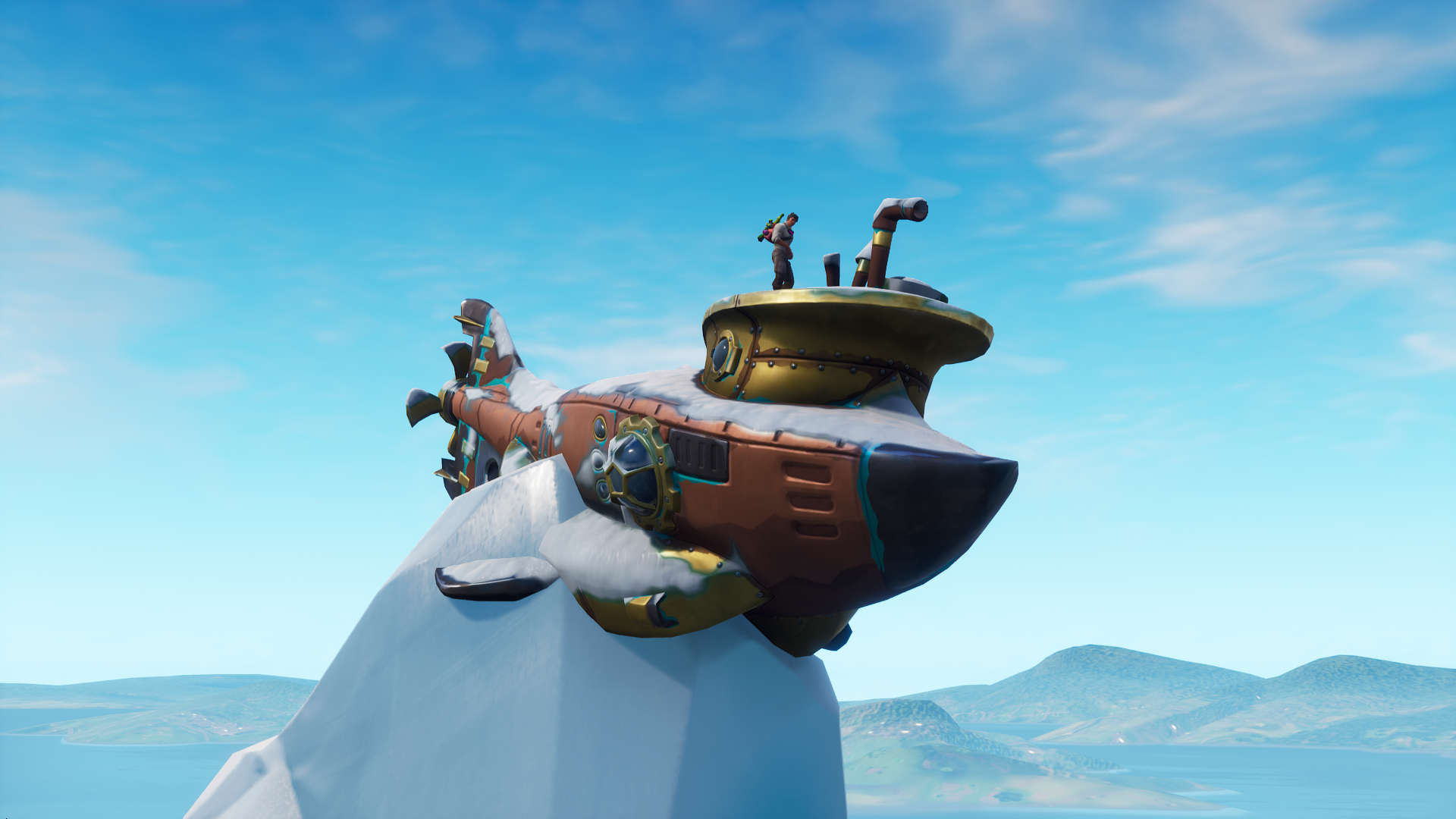 Fortnite submarine location: where to dance on top of a submarine