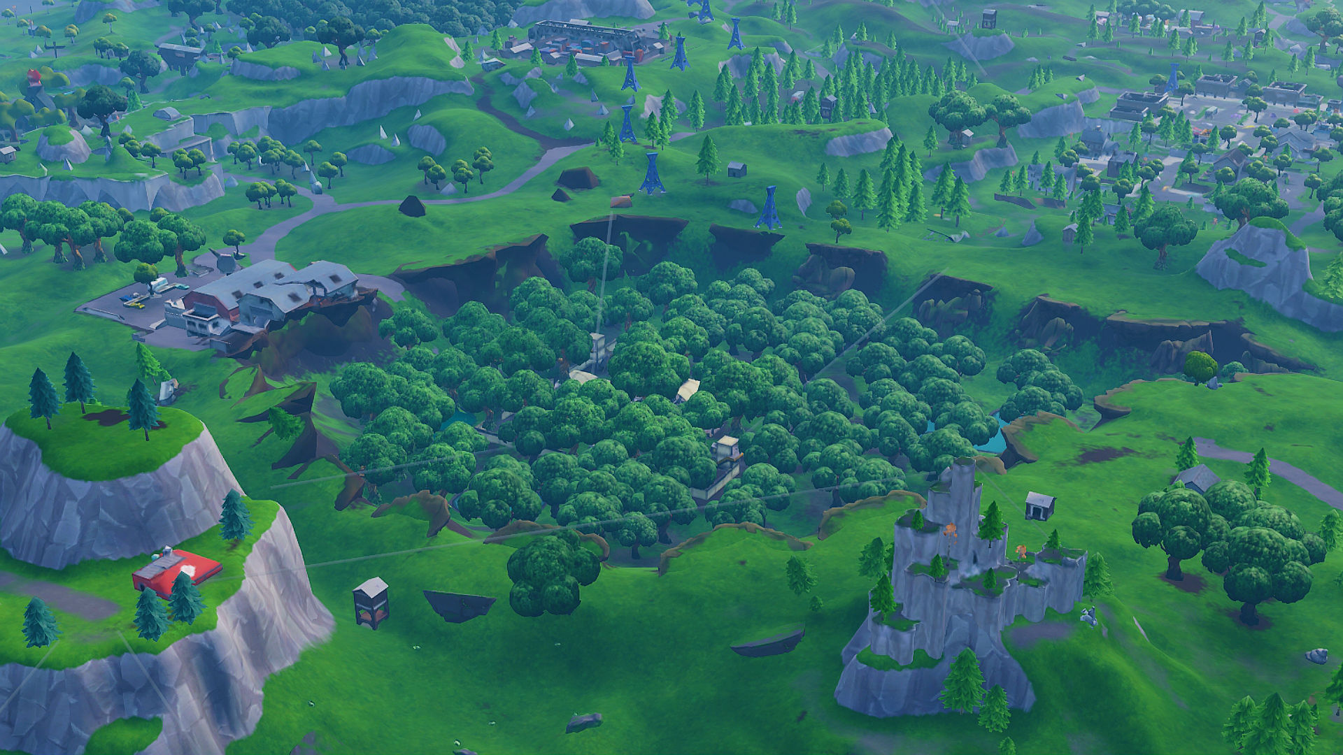Fortnite: where to search the letter M in Dusty Divot