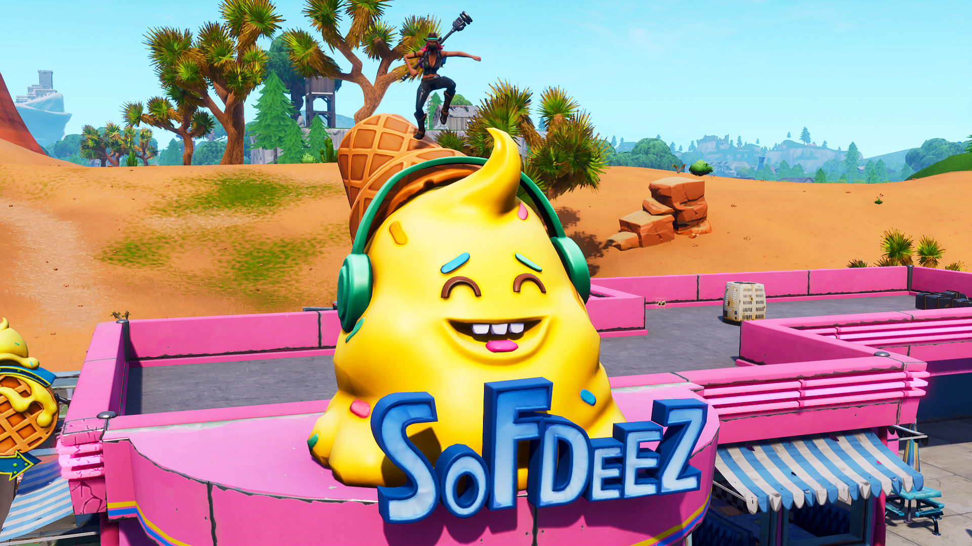 Fortnite ice cream parlor location: where to use Keep It Mello at an ice cream parlor - Showtime challenges