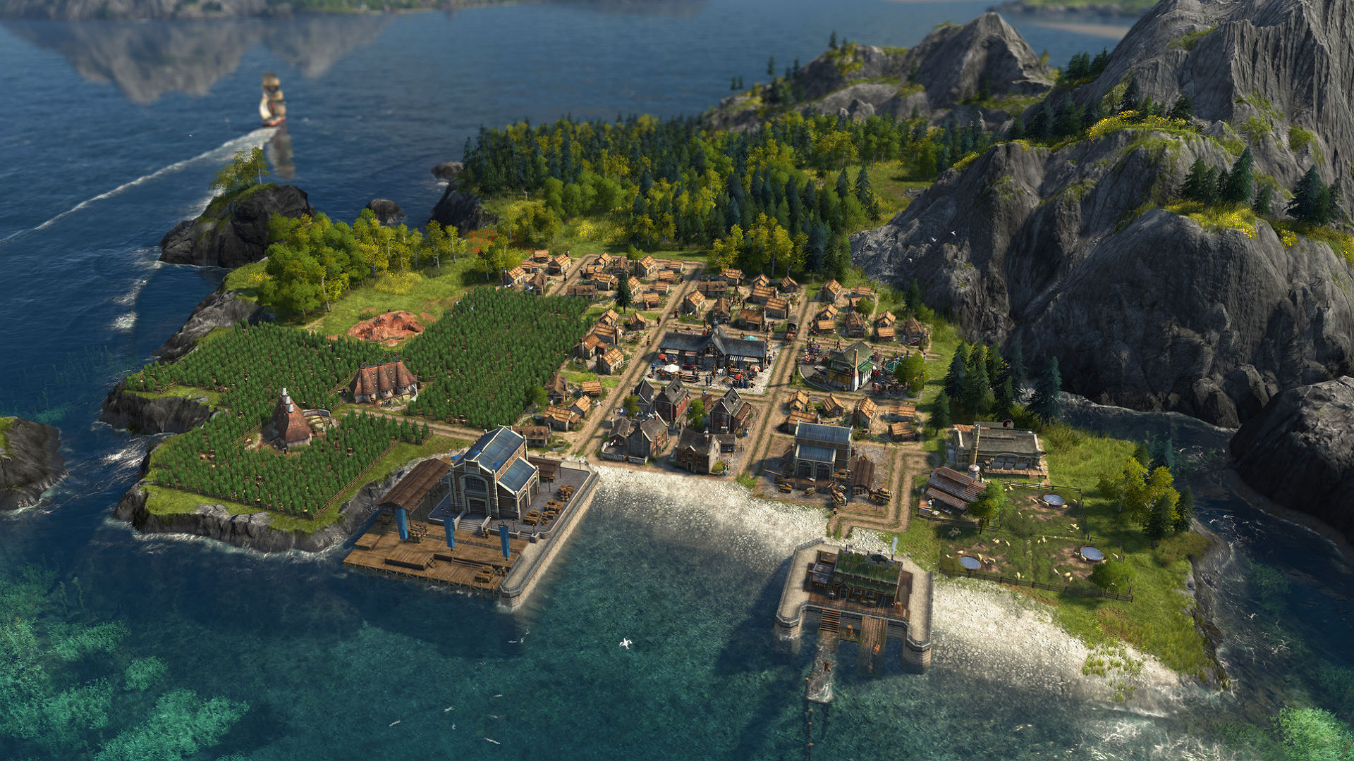 Anno 1800: steel beams and weapons production guide