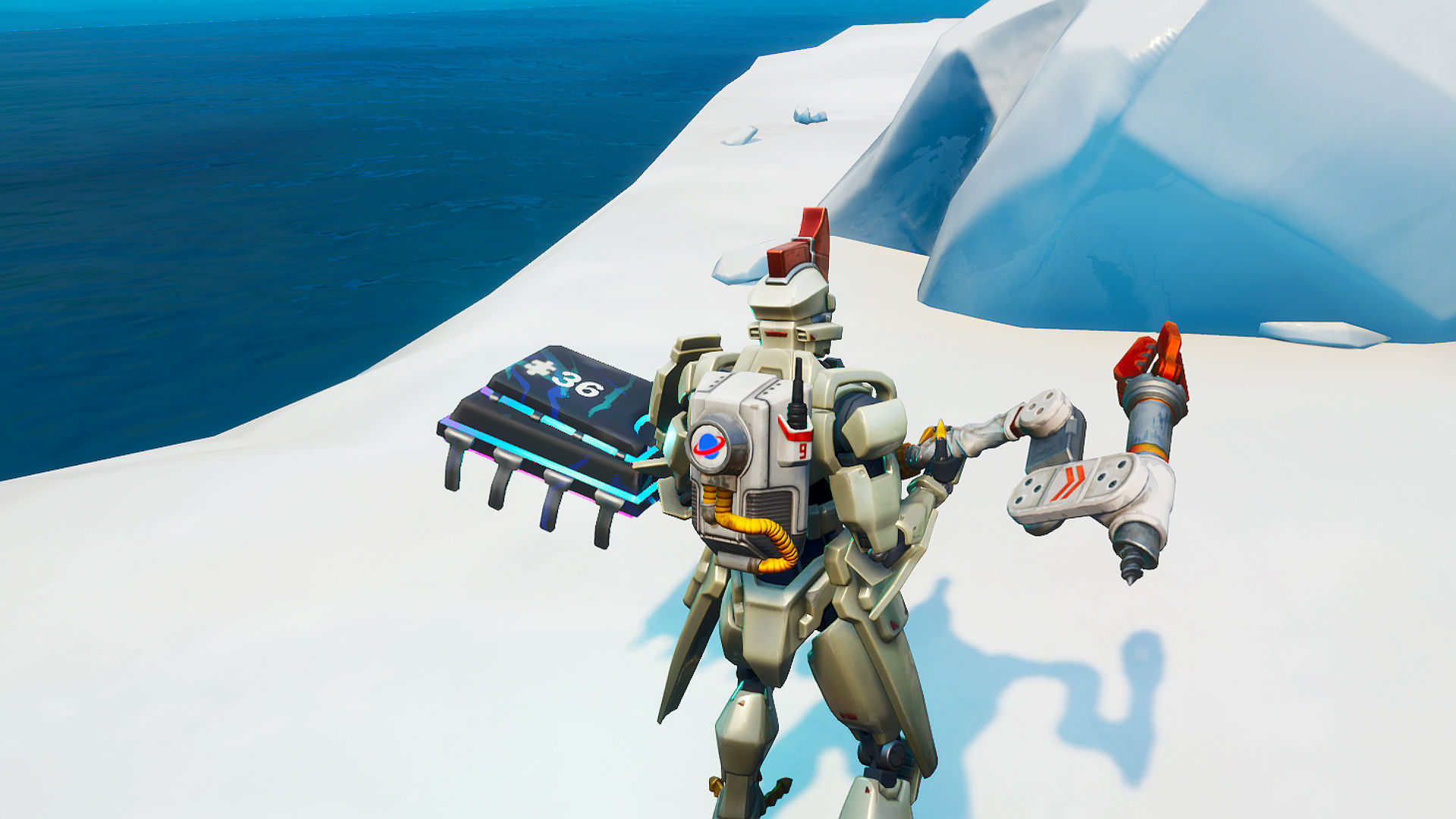 Fortnite Fortbyte 36 location: where to search a frozen island as Sentinel
