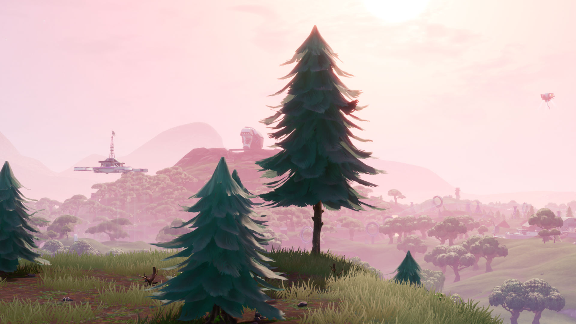 Fortnite Fortbyte 23: between RV campsite, gas station, monstrous footprint location