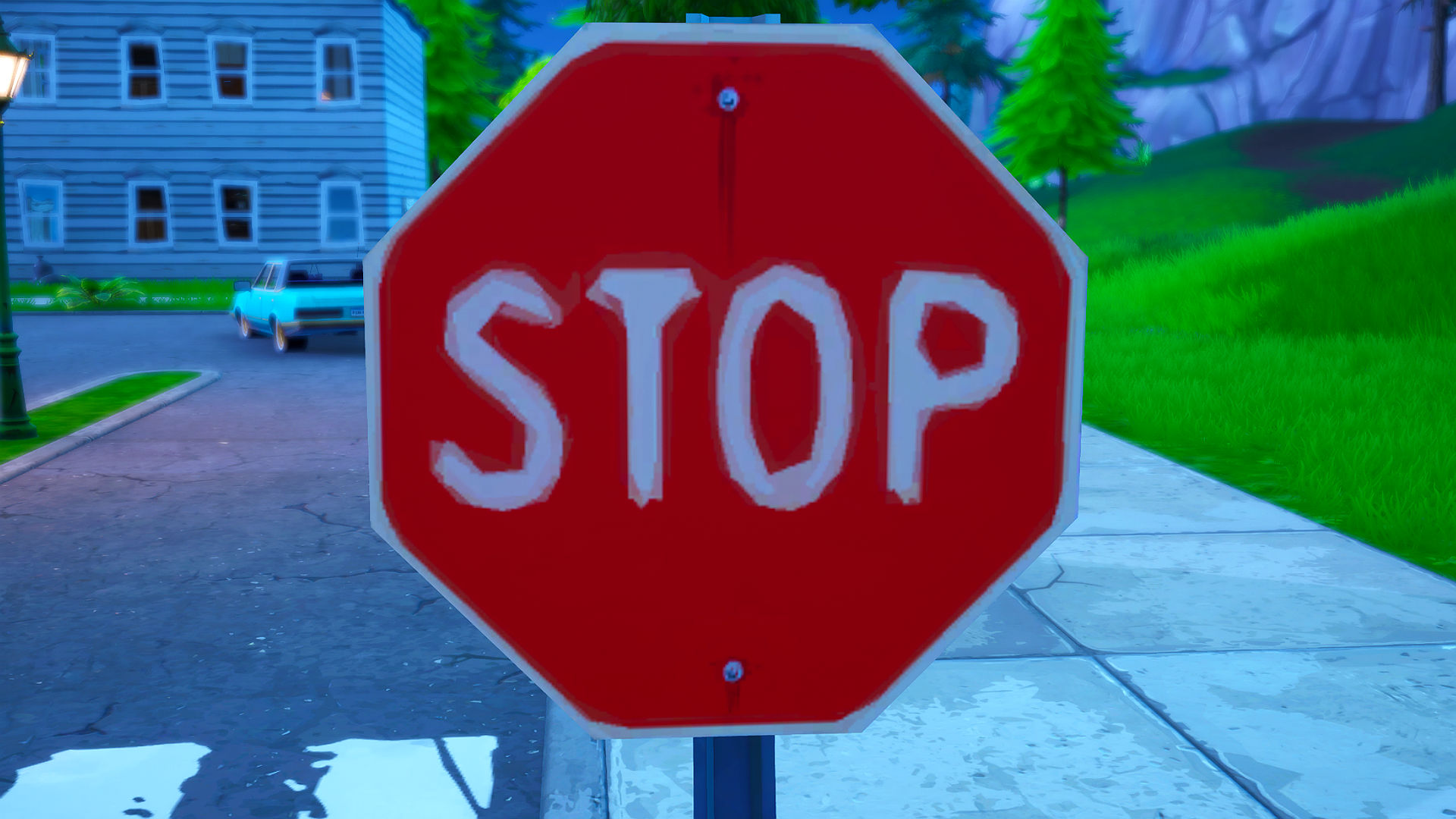 Fortnite stop signs: where to destroy stop signs with the Catalyst outfit in season 10
