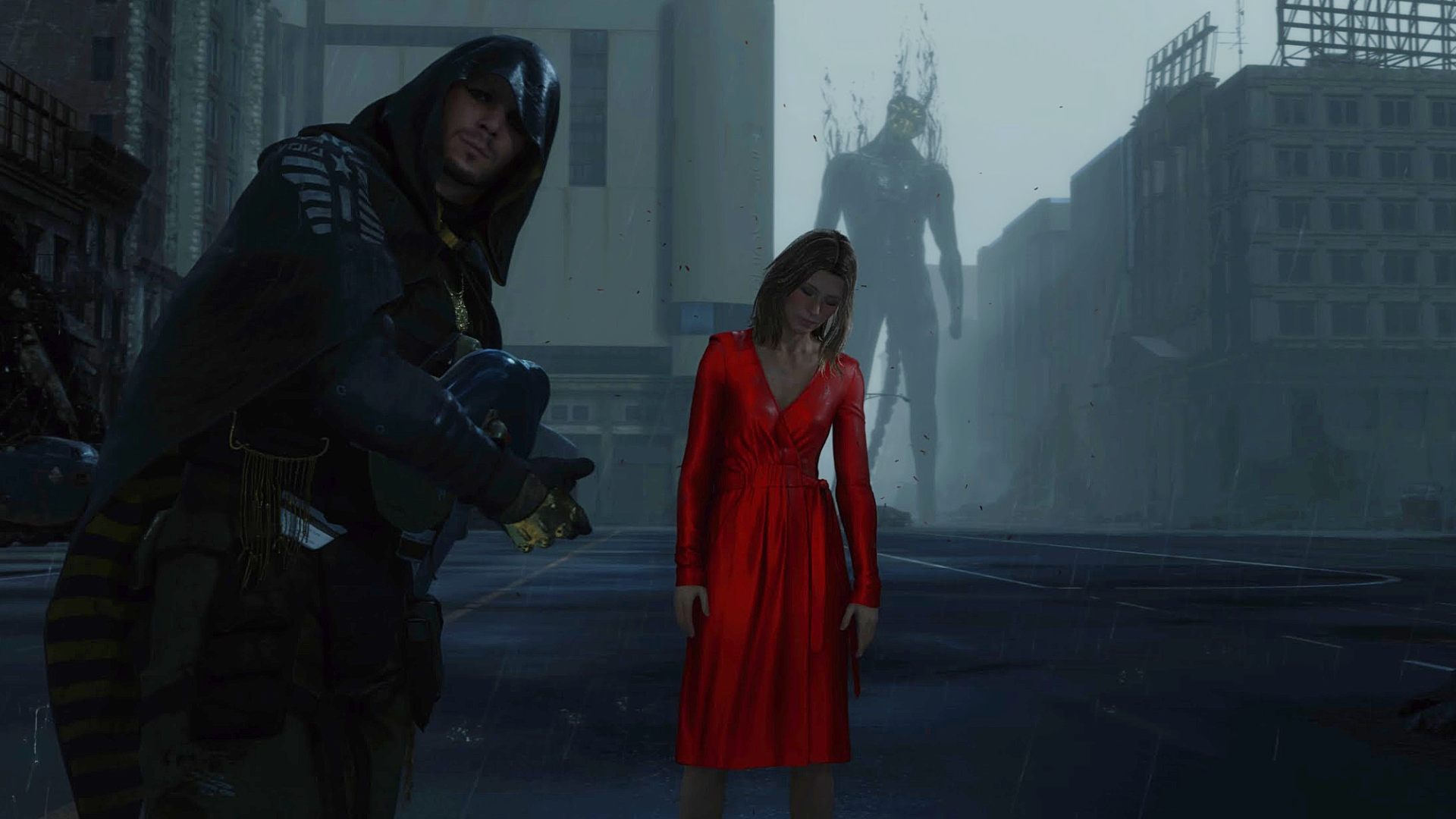 How to beat the giant BT in Death Stranding