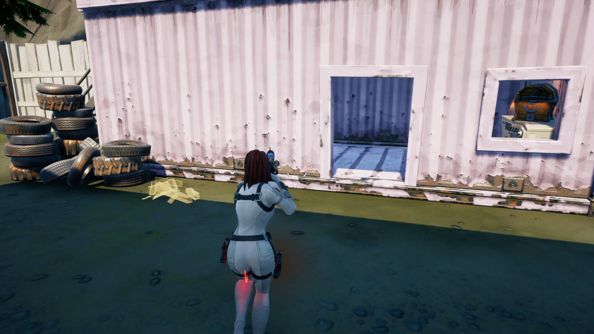Where to plant evidence in Catty Corner and Flush Factory in Fortnite