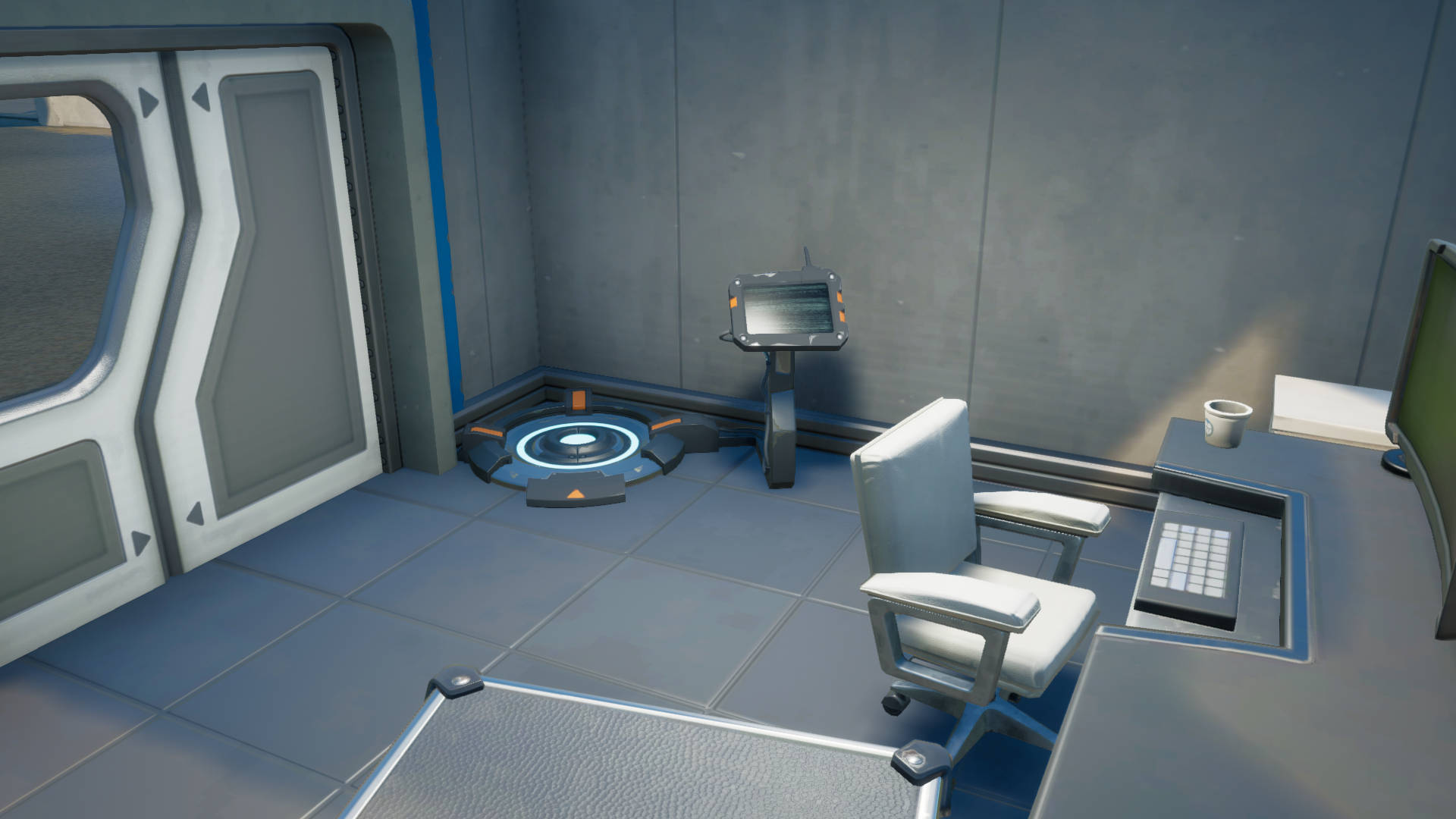 Where are the body scanners in Fortnite