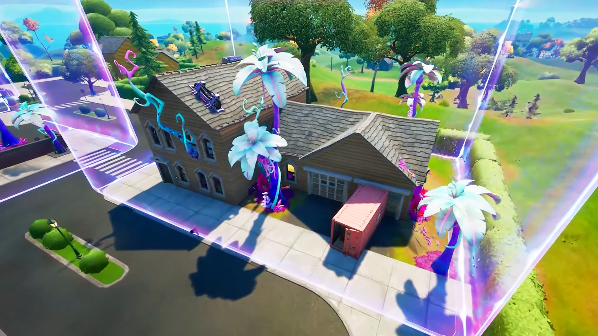 Where to place the Fortnite bioscanner in the alien biome