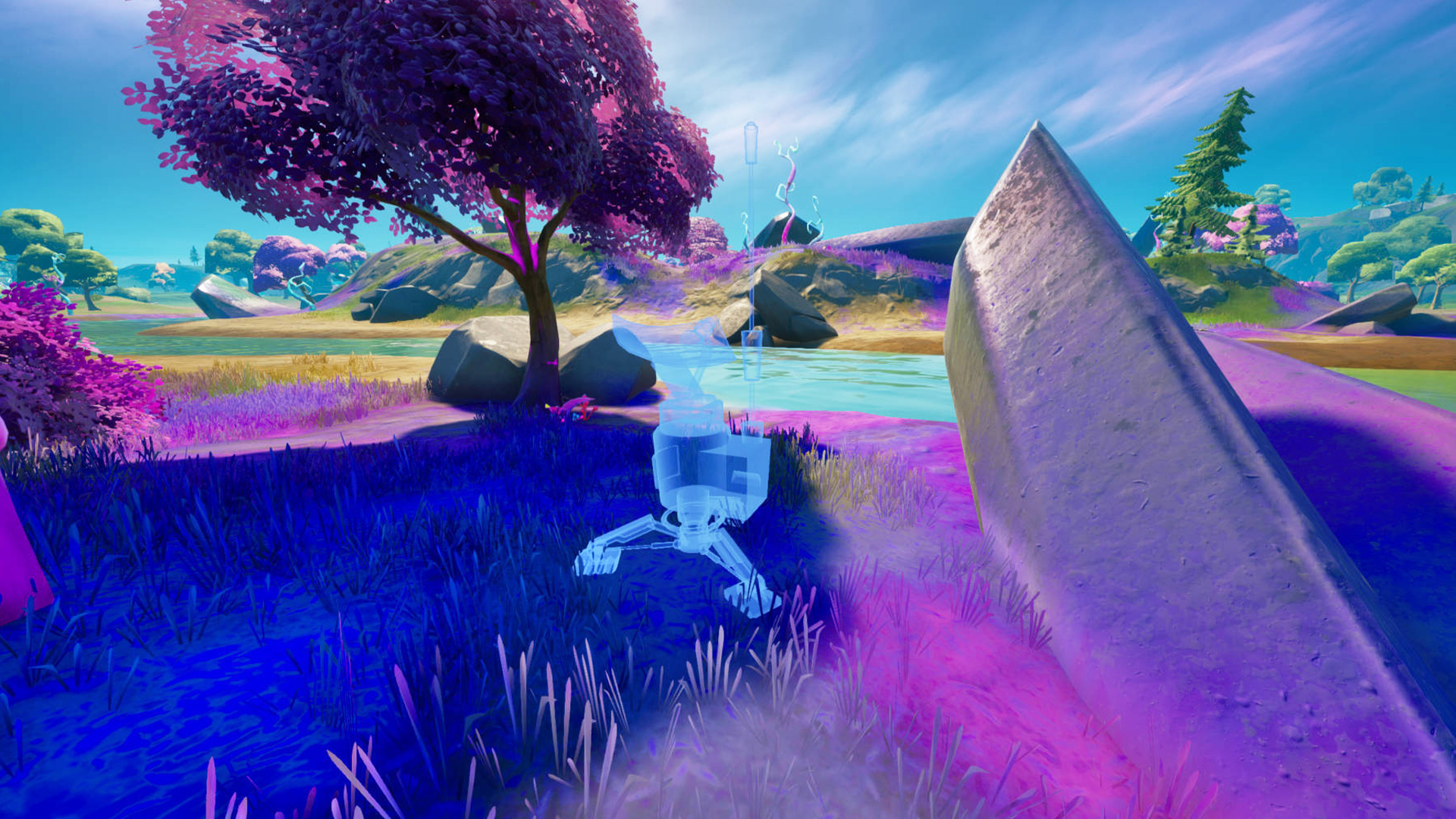 Where to deploy scanners in Fortnite alien biomes