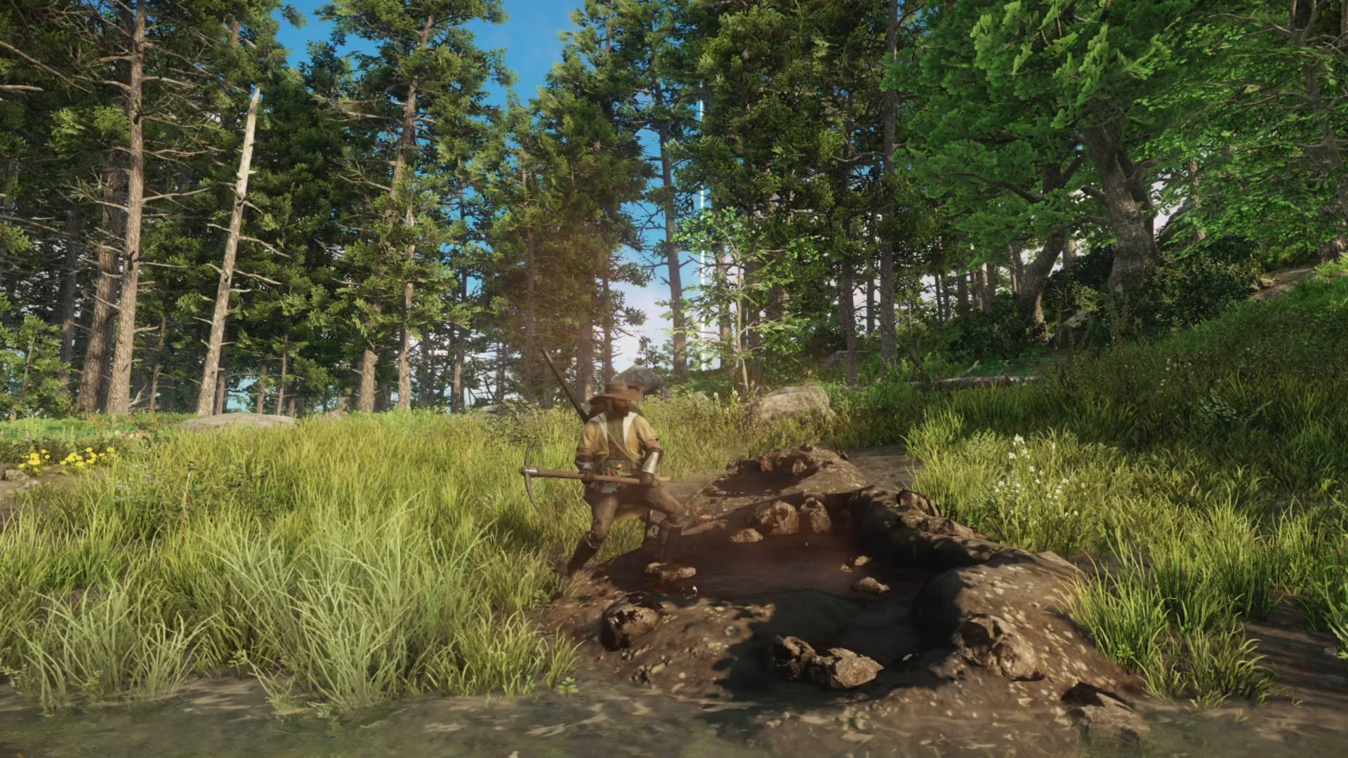 New World oil - where to find seeping stones