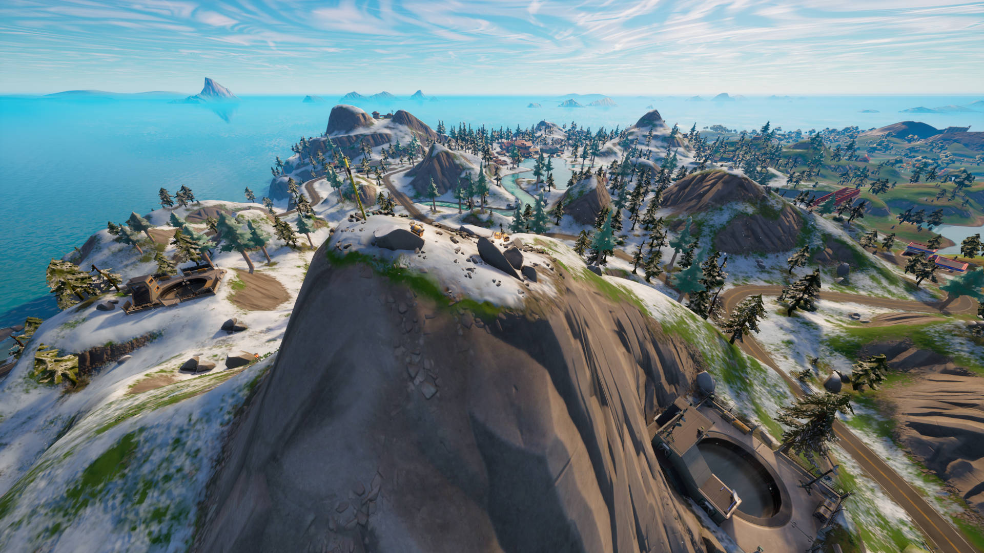 How to drive a Fortnite Quadcrasher to Pinnacle Peak