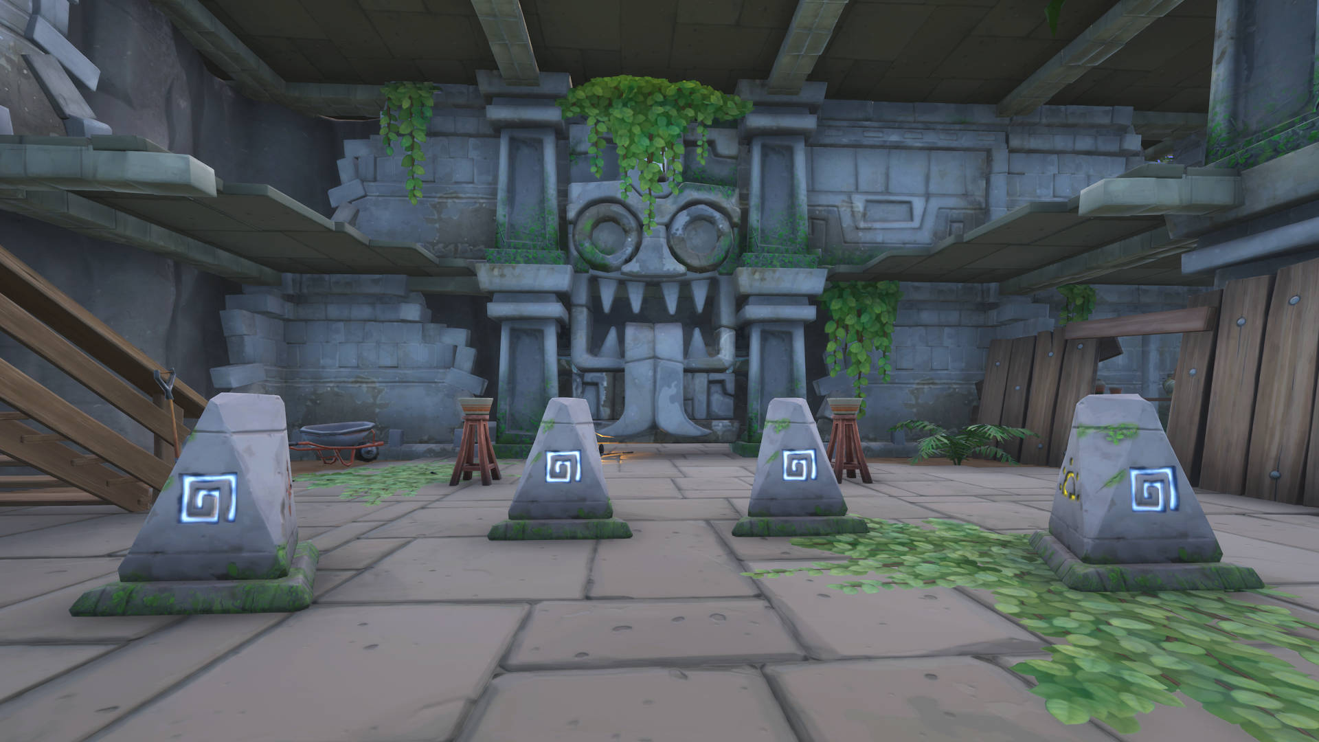 Fortnite secret door location and puzzle in Shuffled Shrines