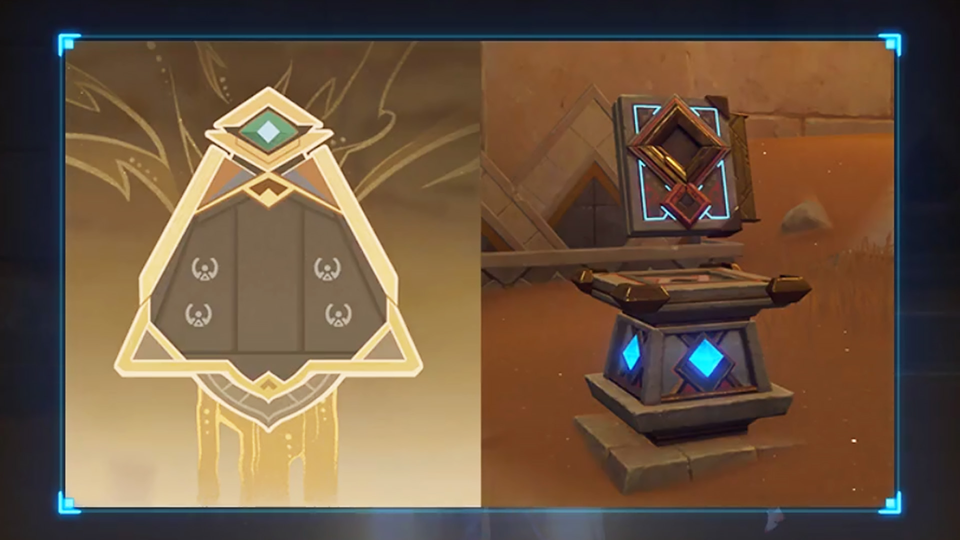 Genshin Impact clearance message - Scarlet Sand Slate unlock