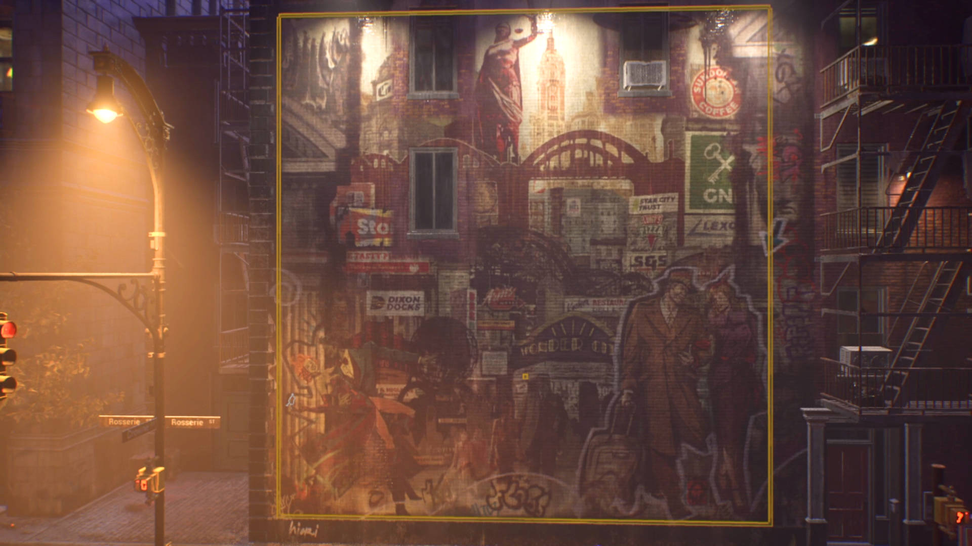 Where to find Gotham Knights street art locations