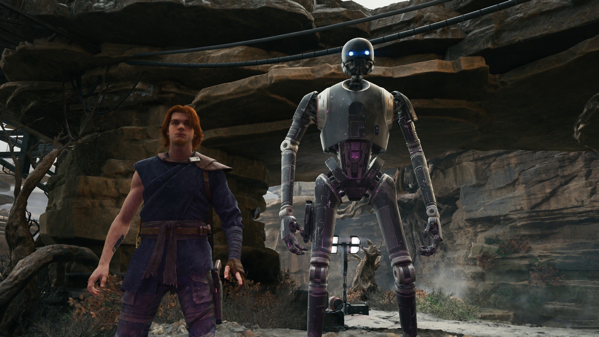 All Star Wars Jedi Survivor BD-1 slice and hack abilities