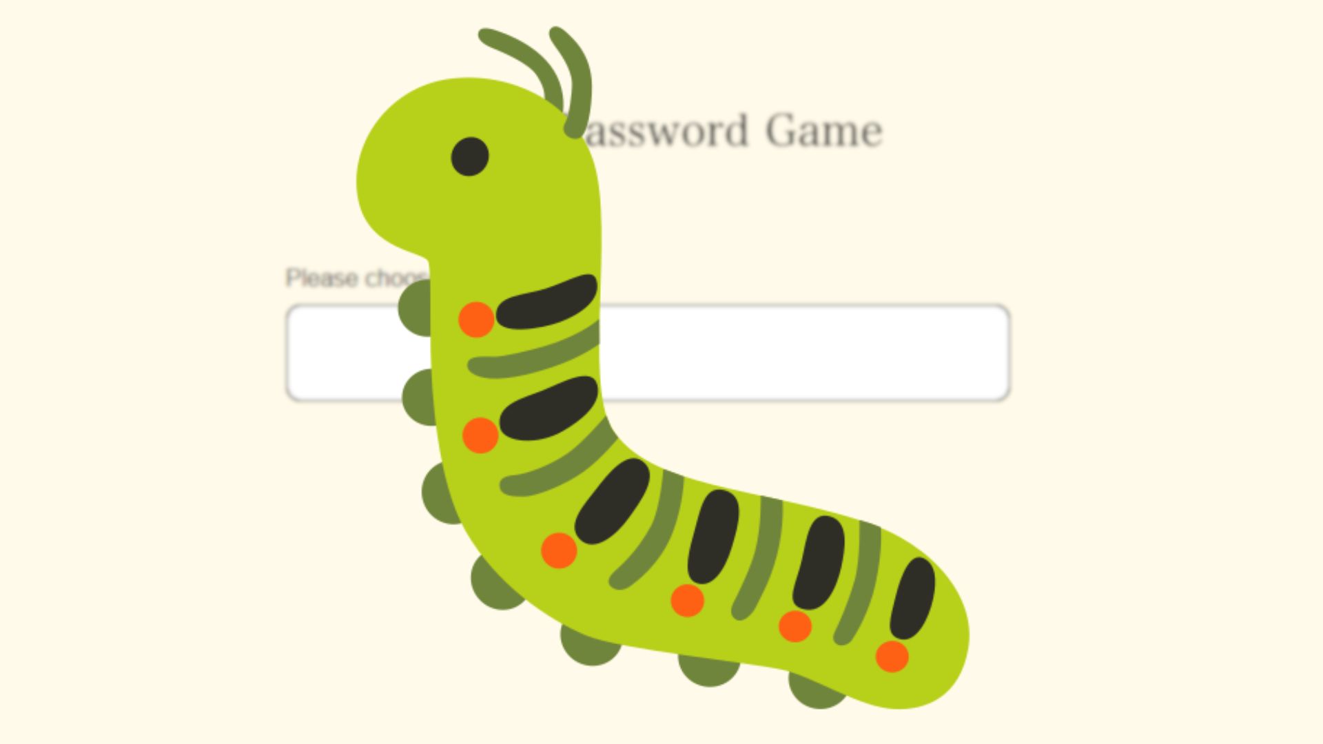 The Password Game rules