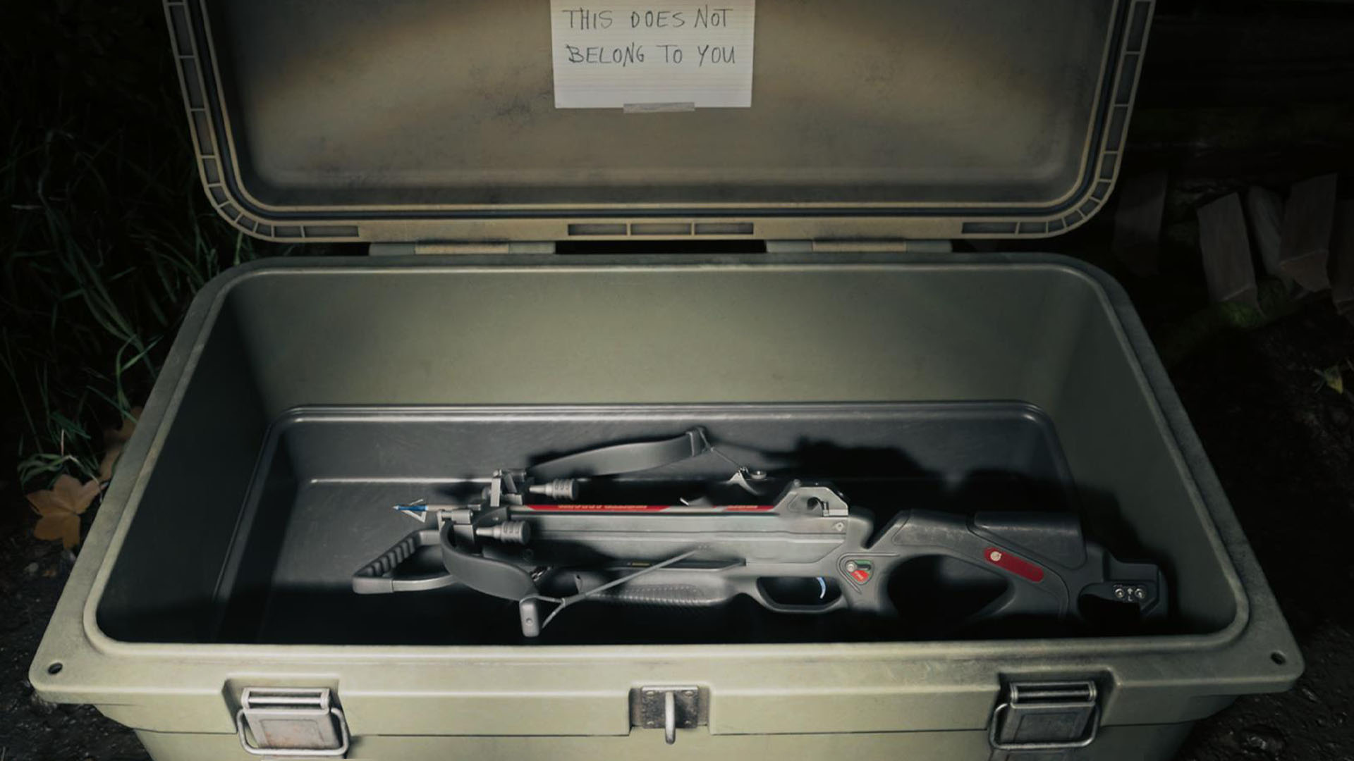 Alan Wake 2 crossbow location and unlock code