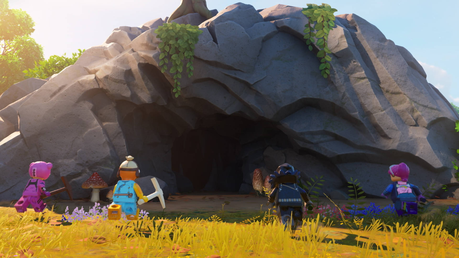 How to find Lego Fortnite caves