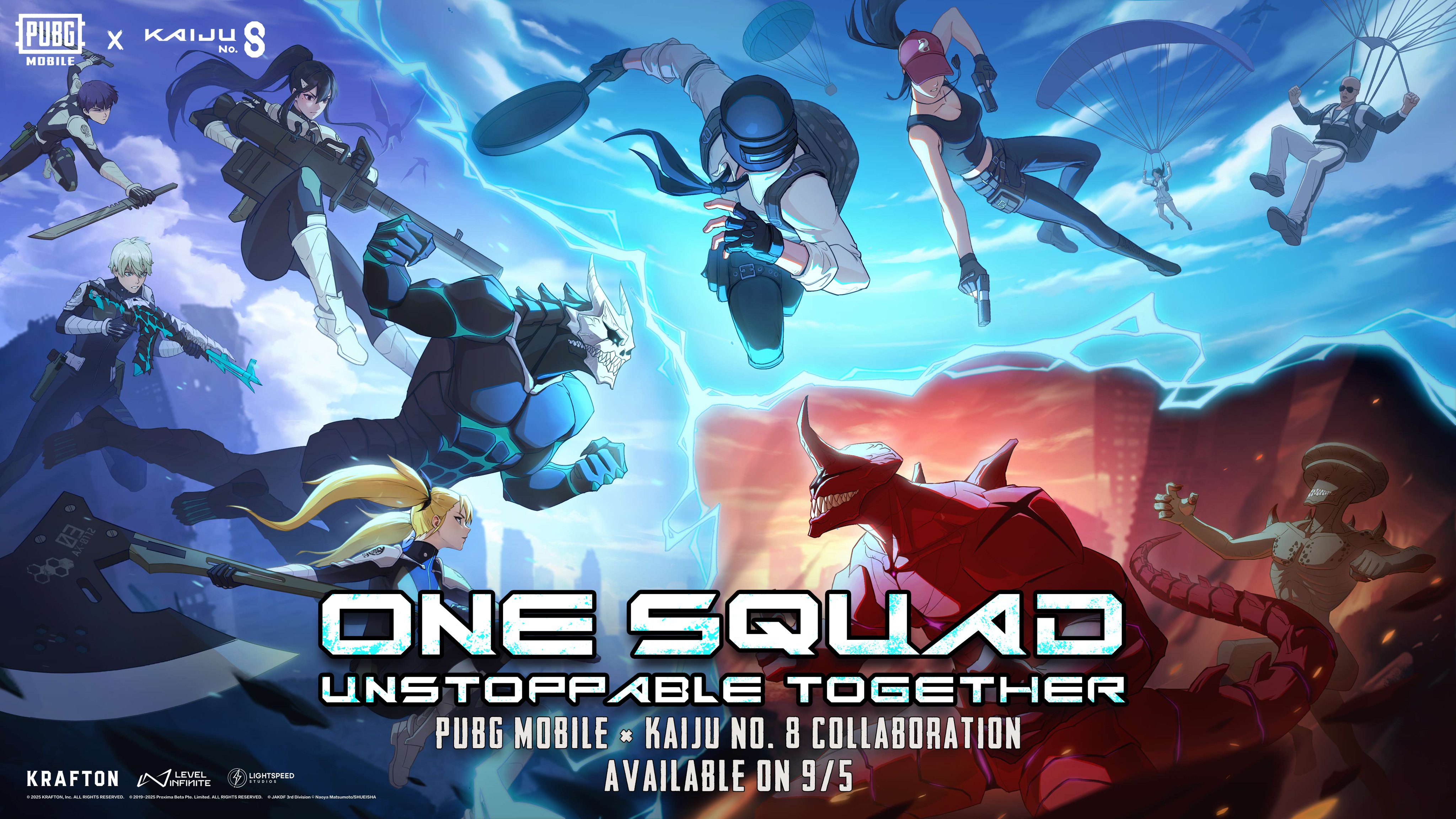 PUBG MOBILE x Kaiju No.8 Prize Path & Lucky Spin Rewards: From Heroes to Monsters