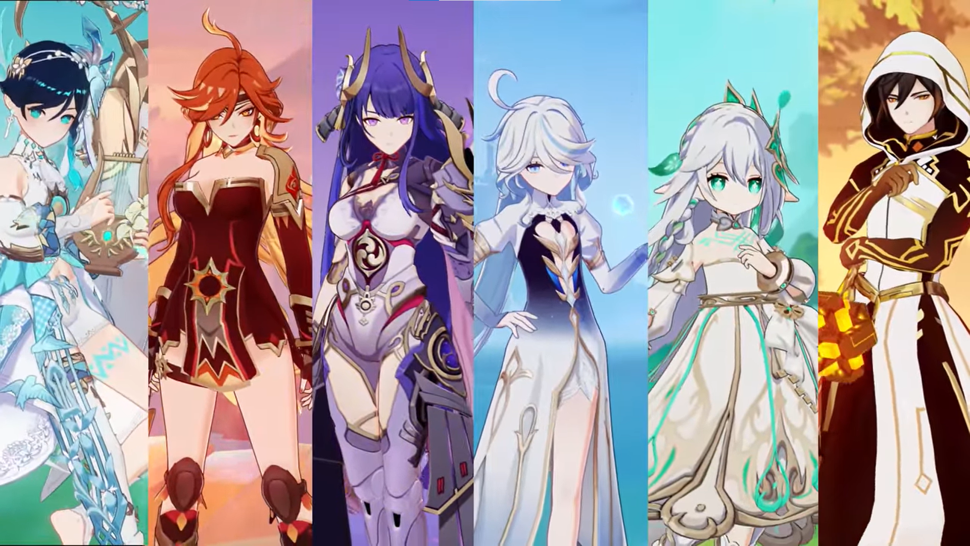 Genshin Impact Archons Mods Skins