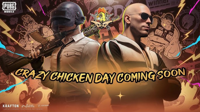 PUBG MOBILE Crazy Chicken Day — Squad Up, Cash In, and Go Metro-Rich!