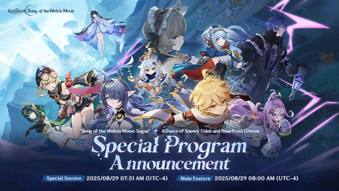 Genshin Impact 6.0 ‘Luna I’ Livestream Codes