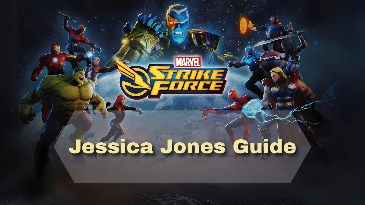 Marvel Strike Force Jessica Jones Guides