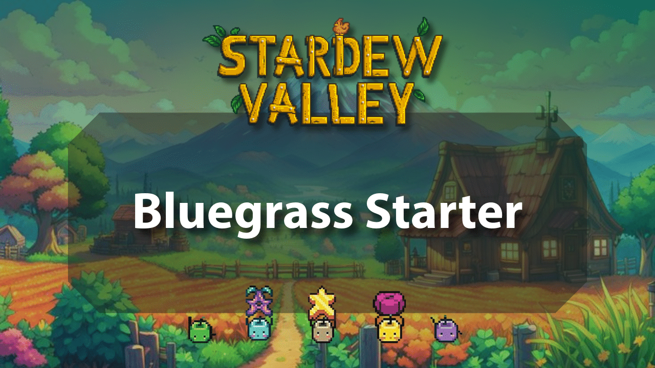 Stardew Valley Blue Grass - Theria Games