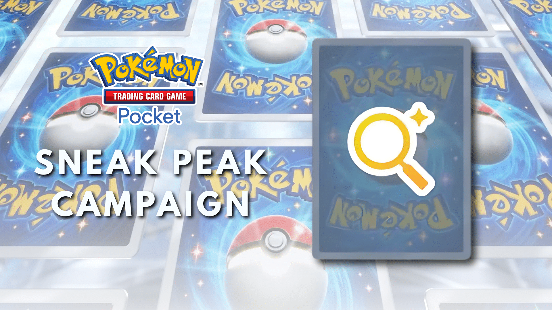Pokemon TCG Pocket Sneak Peek Campaign - Theria Games