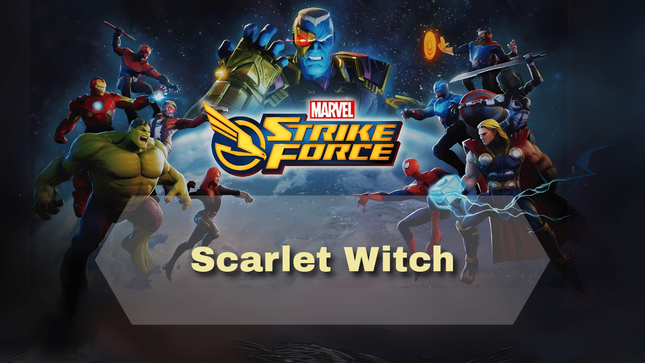Marvel Strike Force Scarlet Witch - Theria Games